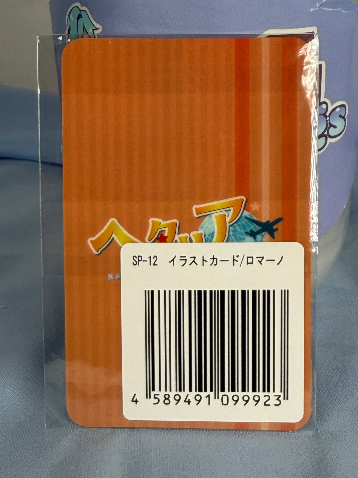 Italy Romano Suspenders Style Trading Card Hetalia World Stars WEB Lottery Bonus