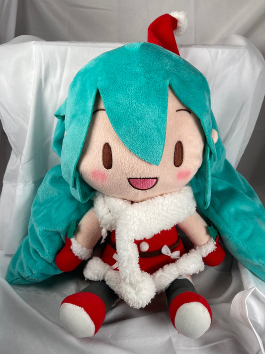 Hatsune Miku Christmas 2018 Ver. Fuwa Fuwa Prize Plush SEGA