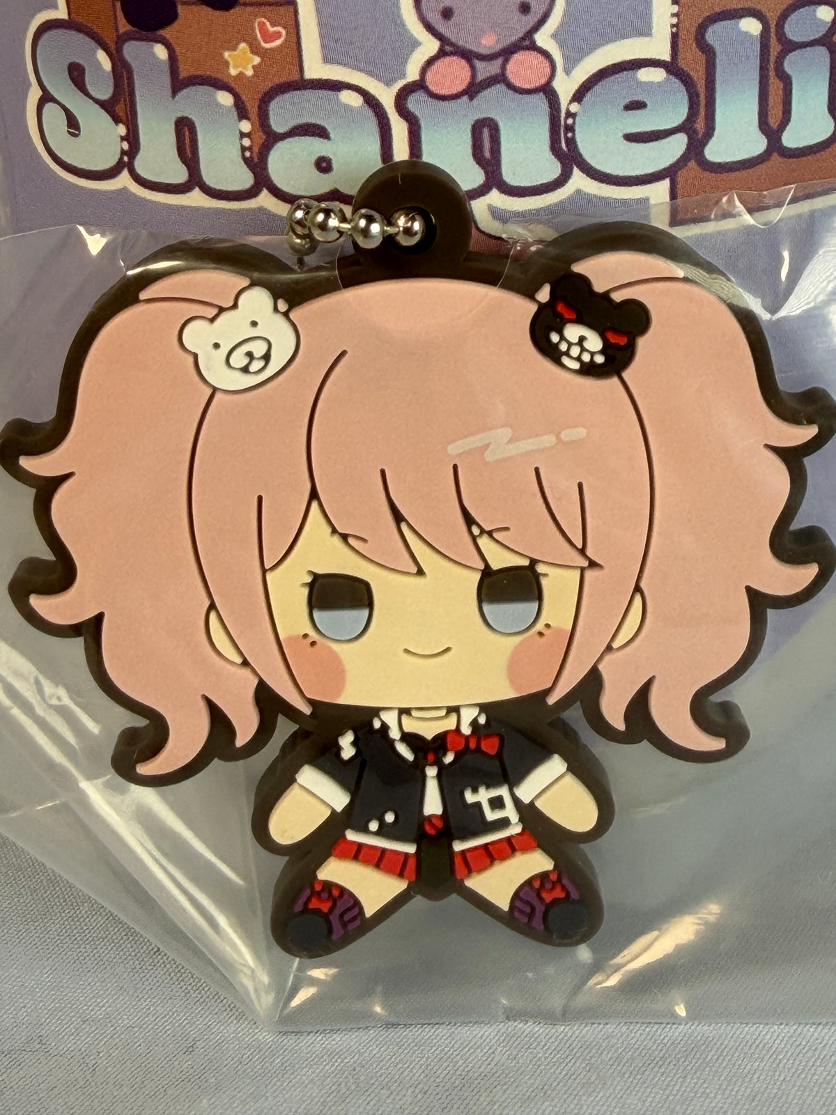 Junko Enoshima Mochidoru Art Rubber Keychain Danganronpa Trigger Happy Havoc