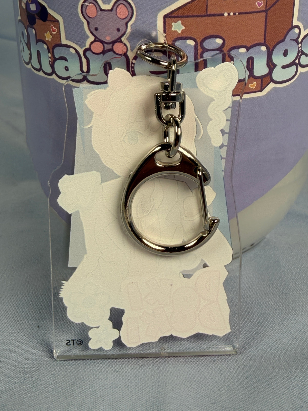 Sayori Iyowa Art Acrylic Keychain Doki Doki Literature Club DDLC x Tokyo Tower