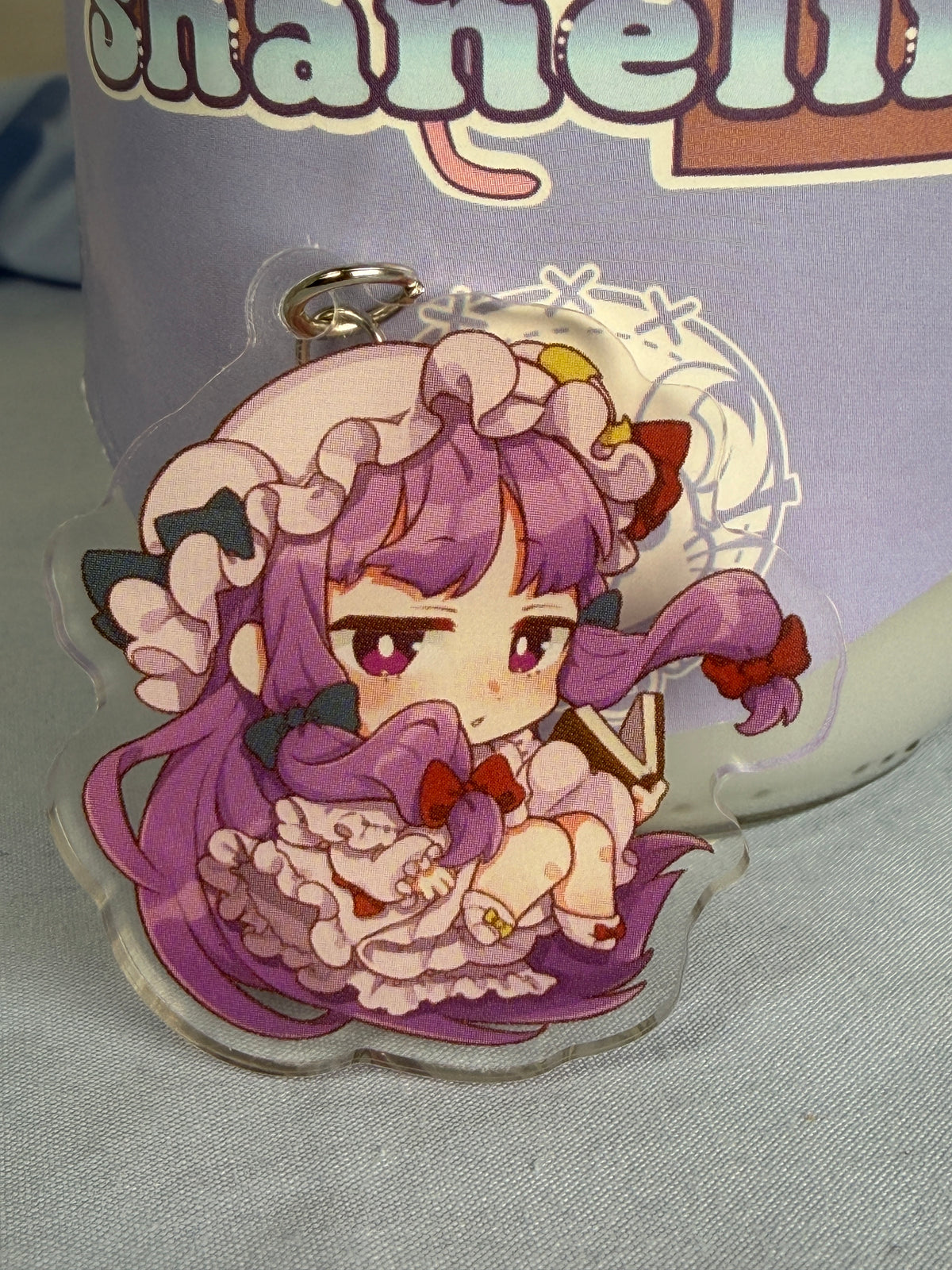 Patchouli Knowledge Acrylic Keychain Touhou Project Ringoen Illustration