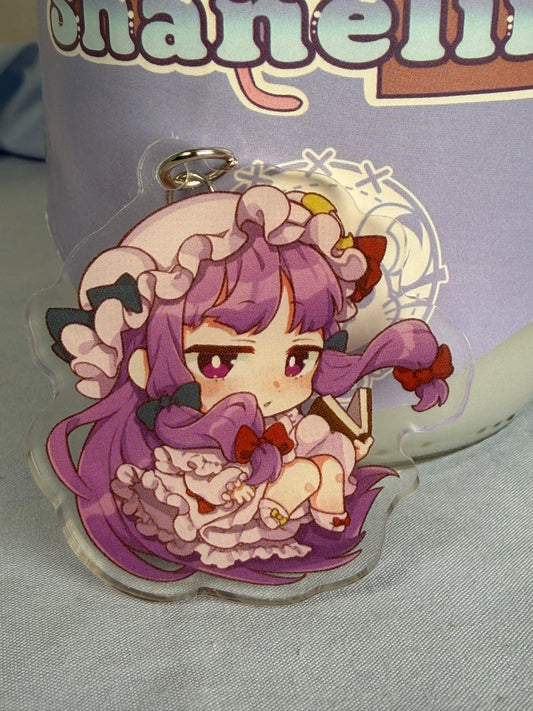 Patchouli Knowledge Acrylic Keychain Touhou Project Ringoen Illustration