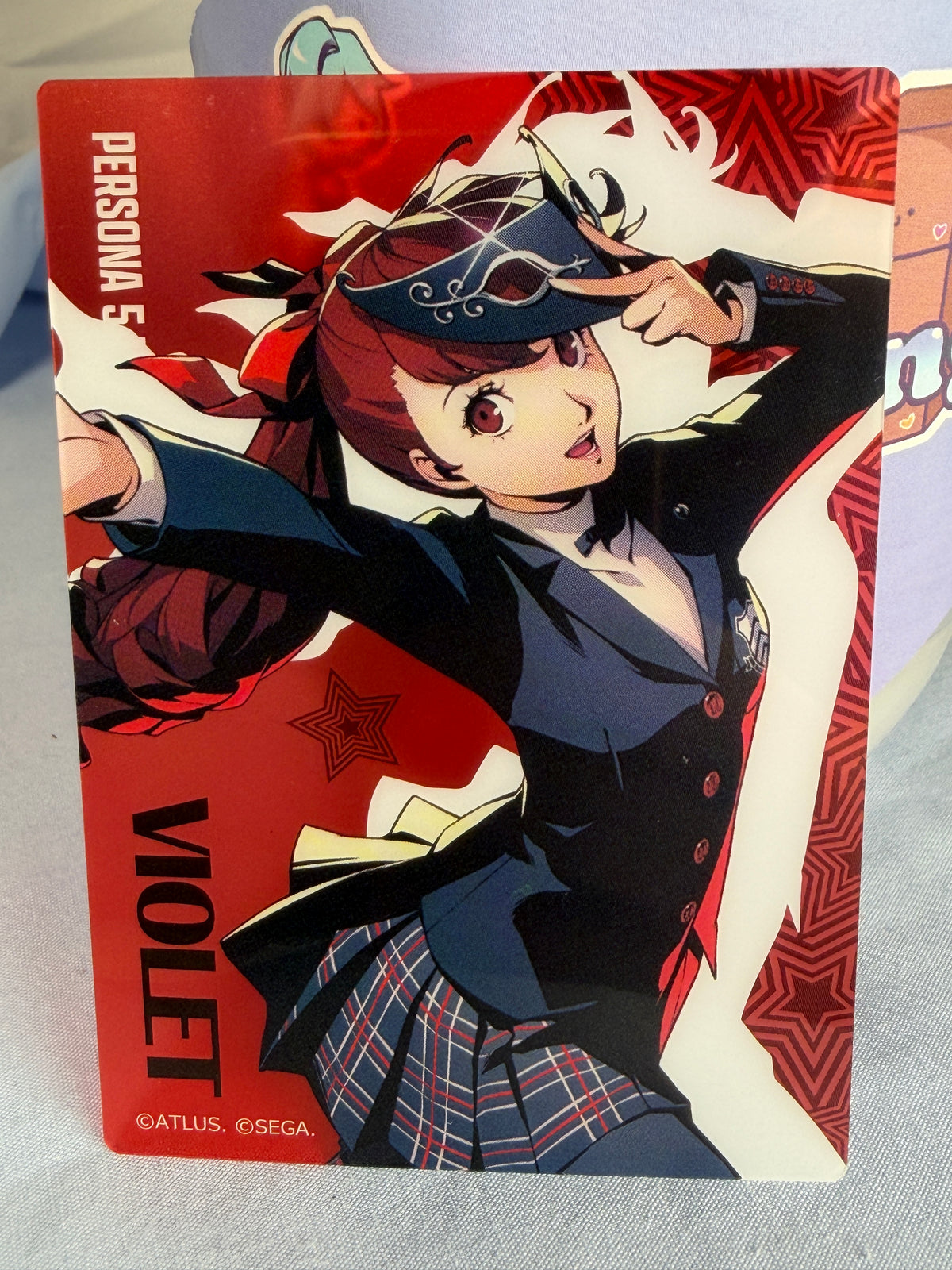 Kasumi Yoshizawa Violet Collection Card Persona 5 Royal