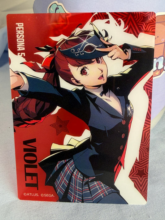 Kasumi Yoshizawa Violet Collection Card Persona 5 Royal