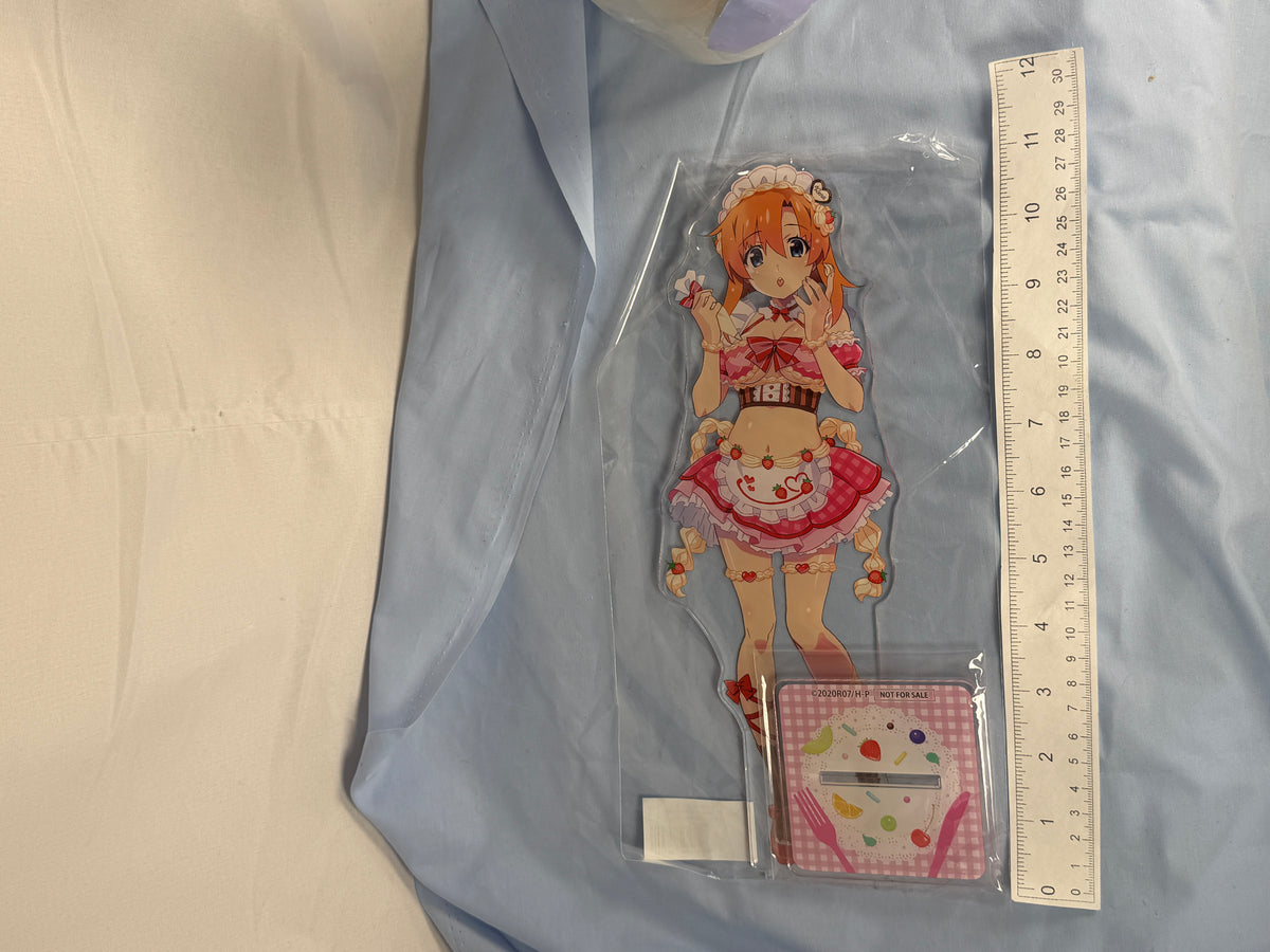 Rena Ryugu Large Acrylic Stand Higurashi When They Cry Moe Café Lottery Prize A