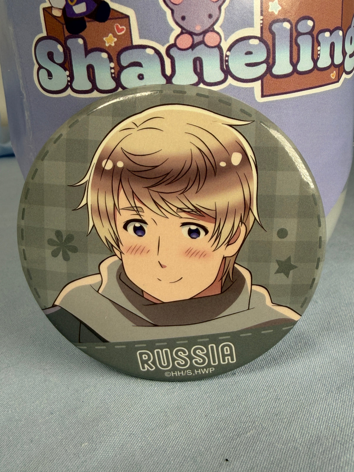 Russia Dining Together Can Badge Pin Hetalia World Stars Web Lottery