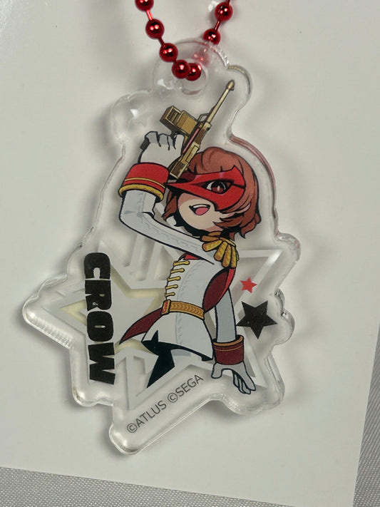 Goro Akechi Crow Acrylic Keychain Persona 5 Tactica