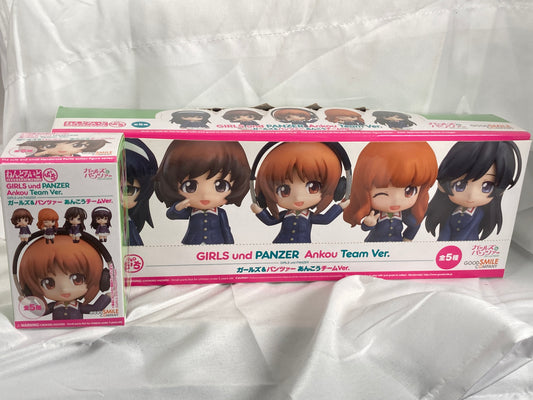 Girls und Panzer Ankou Team Ver. Trading Figure Nendoroid Petite COMPLETE