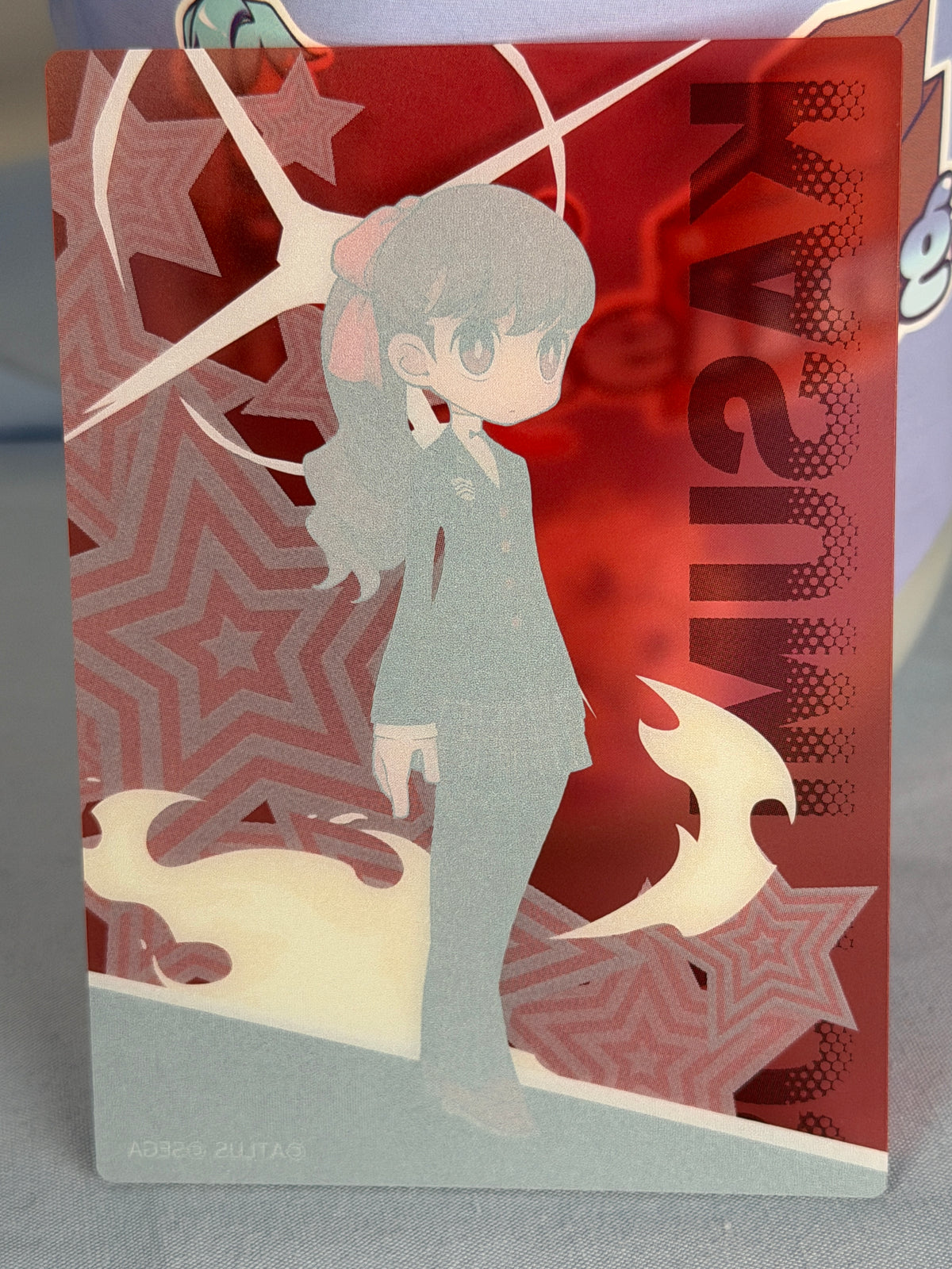 Kasumi Yoshizawa Violet School Uniform Collection Card Persona 5 Tactica