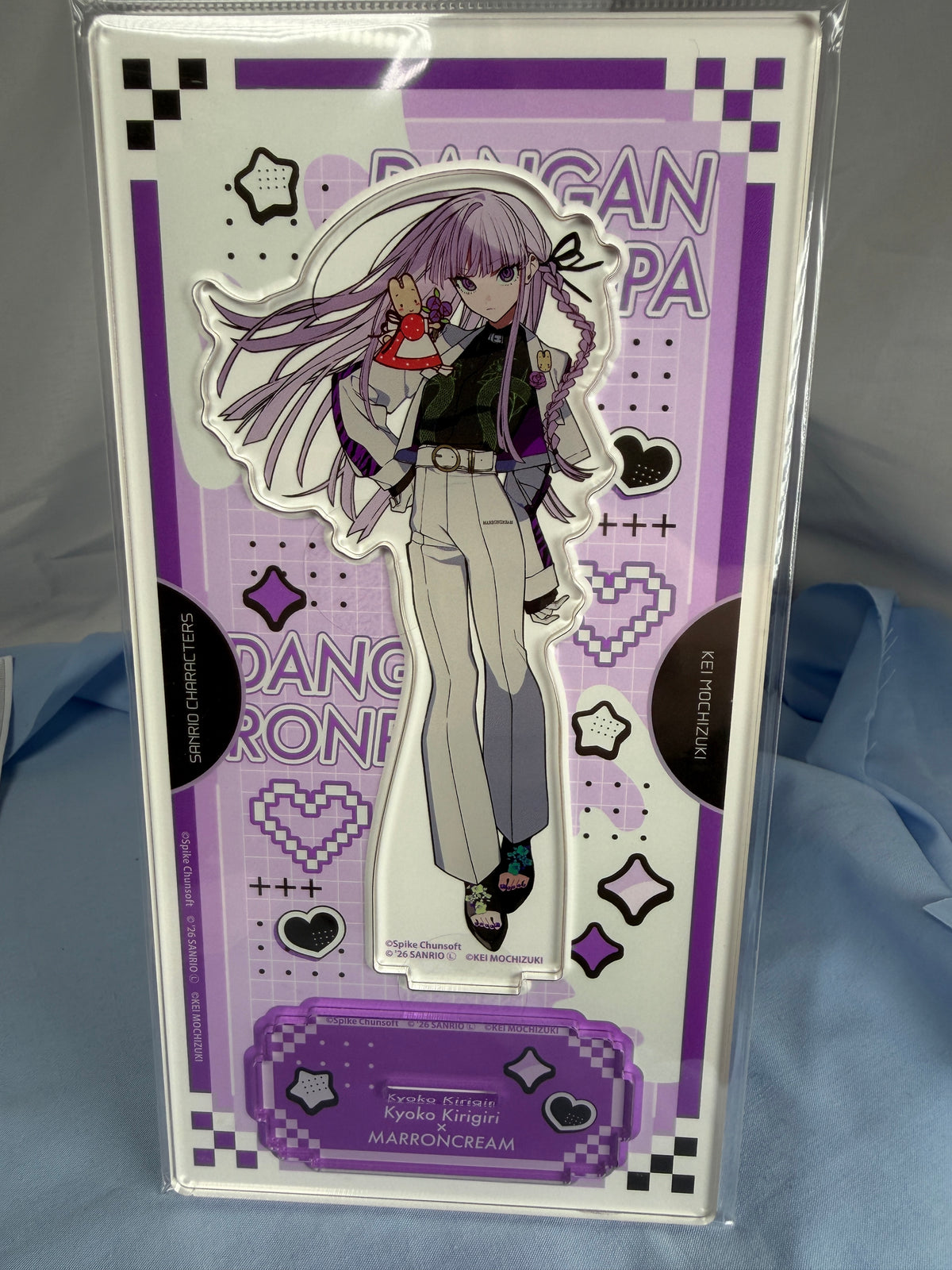 Kyoko Kirigiri Marroncream Acrylic Stand Danganronpa 1 x Sanrio Vol 1