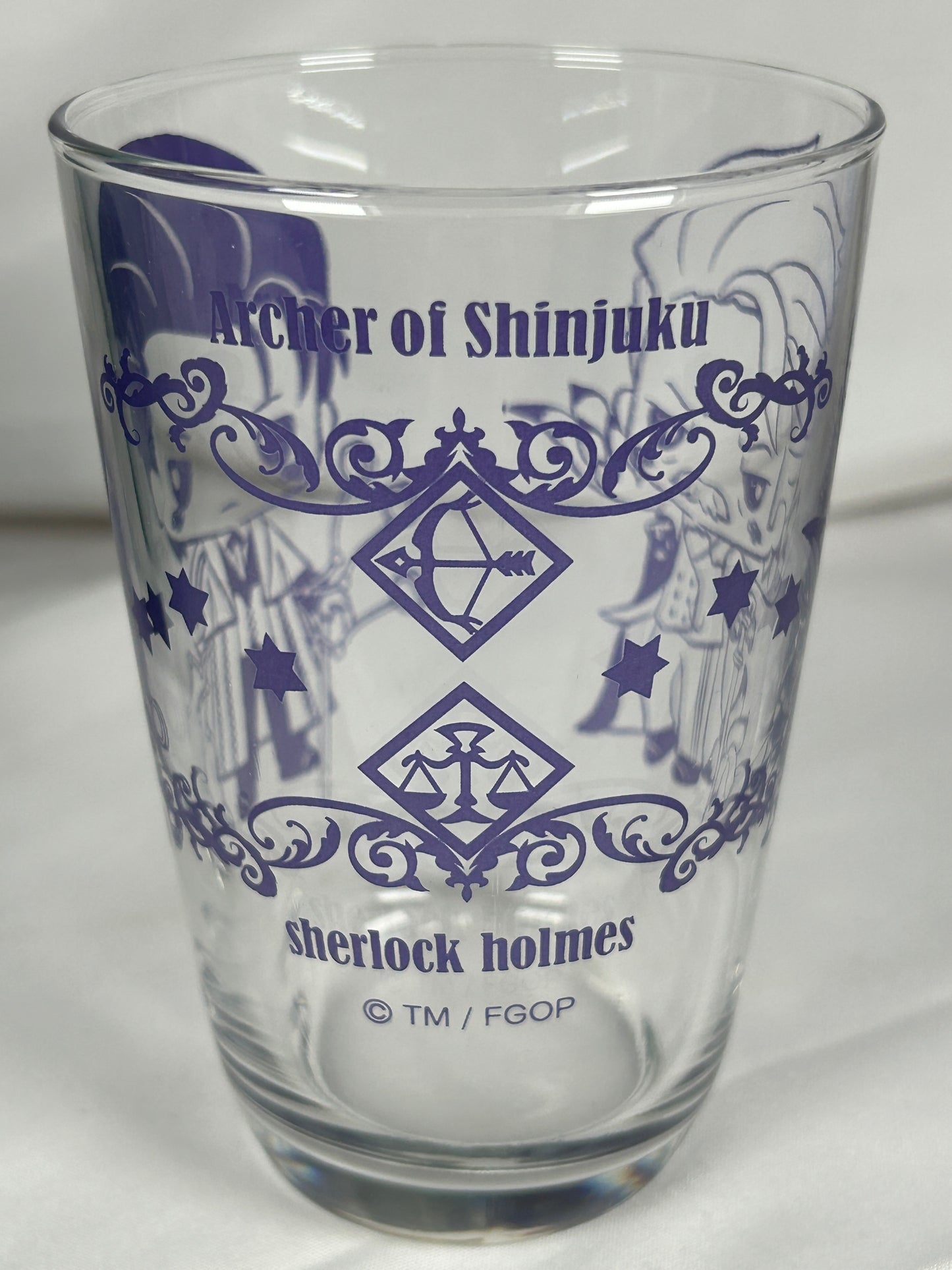 Archer of Shinjuku Sherlock Holmes Glass Cup Fate Grand Order x Sanrio