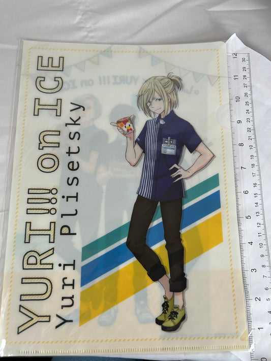 Lawson x Yuri on Ice Clear File Yuri Plisetsky