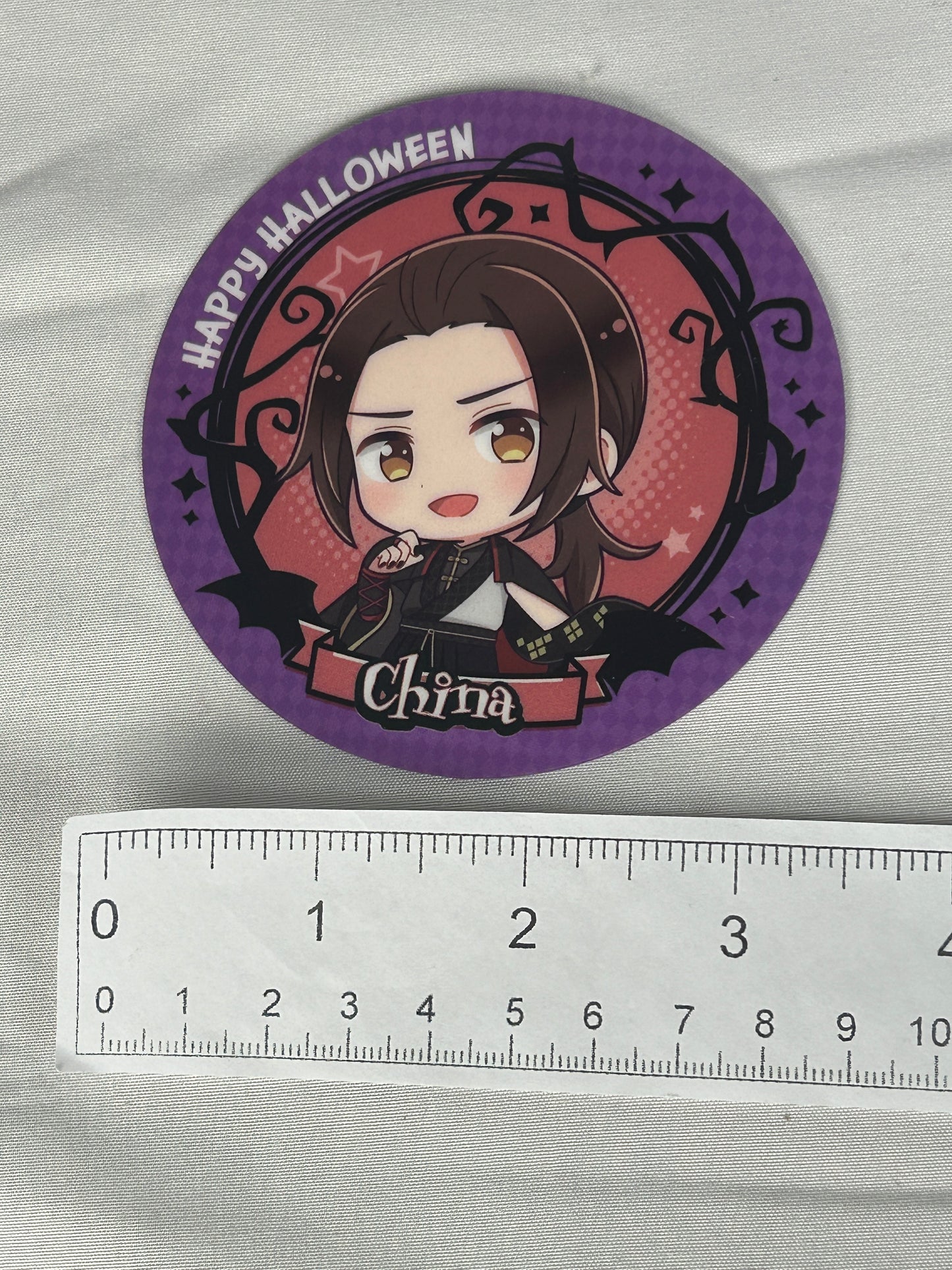 China Halloween Party Plastic Coaster Hetalia World Stars