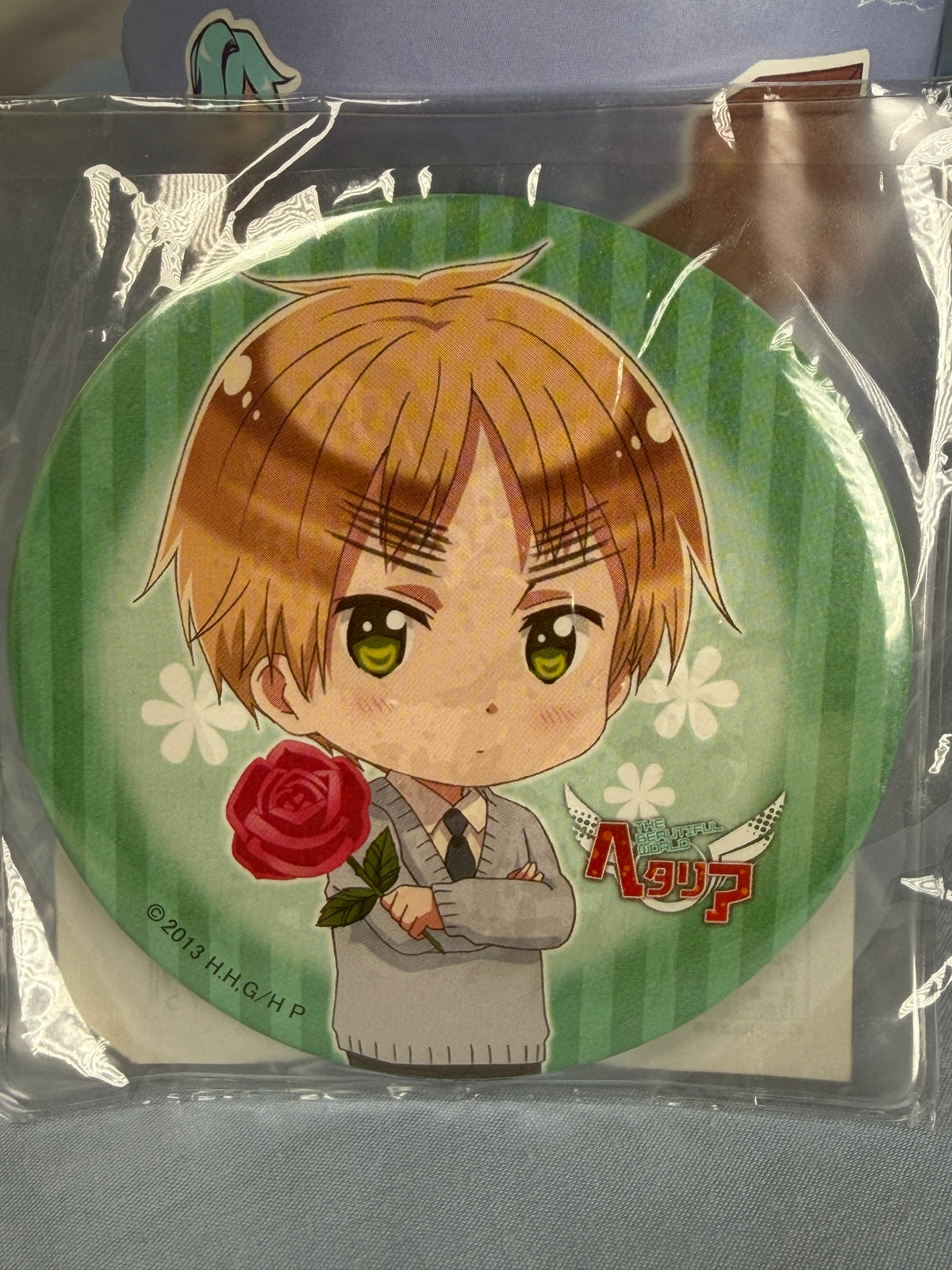 England UK Badge Hetalia The Beautiful World 2013