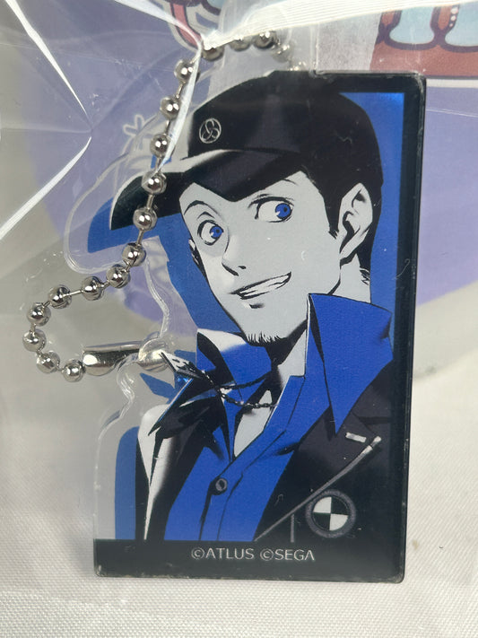 Junpei Iori Portrait Acrylic Keychain Persona 3 Reload Friend Daiso
