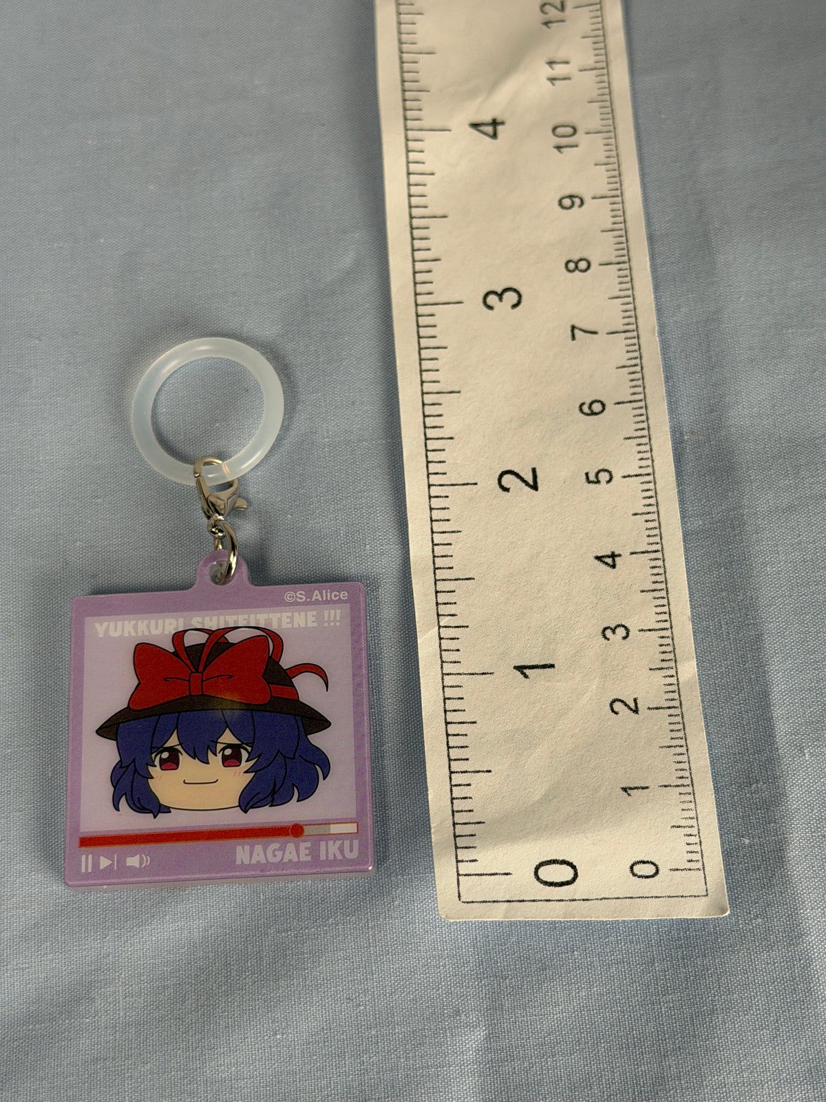 Iku Nagae Take it Easy! Acrylic Charm Keychain Vol 2 NIC Touhou Project