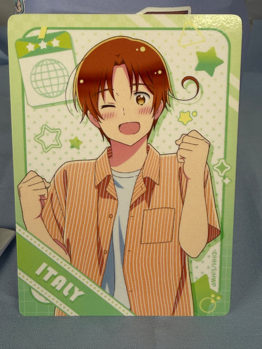 Italy Round 1 Trading Card Hetalia World Stars