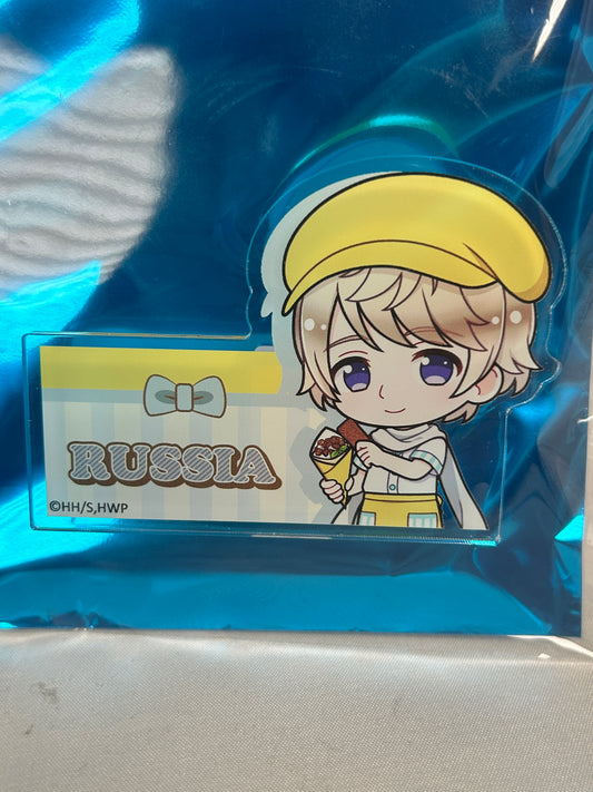 Russia Acrylic Clip Hetalia World Stars x Amo Crepe Collaboration