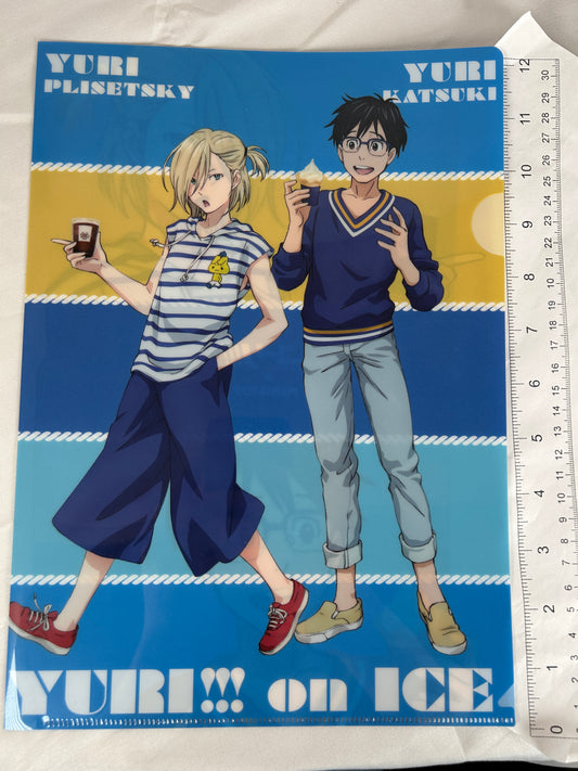 Lawson x Yuri on Ice Clear File Yuri Katsuki Yuri Plisetsky