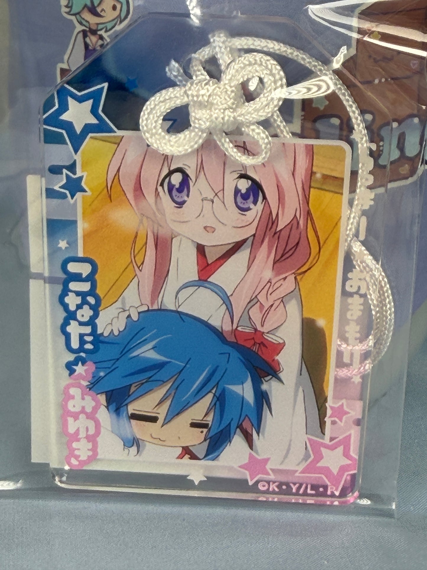 Konata Izumi Miyuki Takara Acrylic Charm Lucky Star Anime Scene