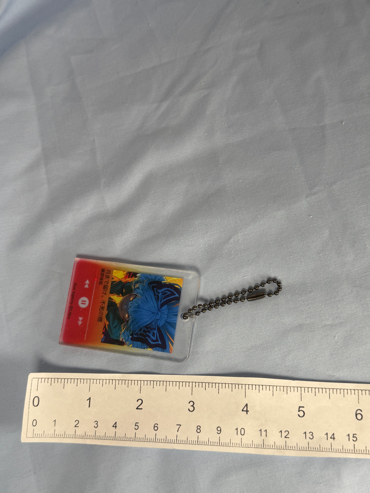 Fujiwara no Mokou Music Player Acrylic Keychain Touhou Project LEC