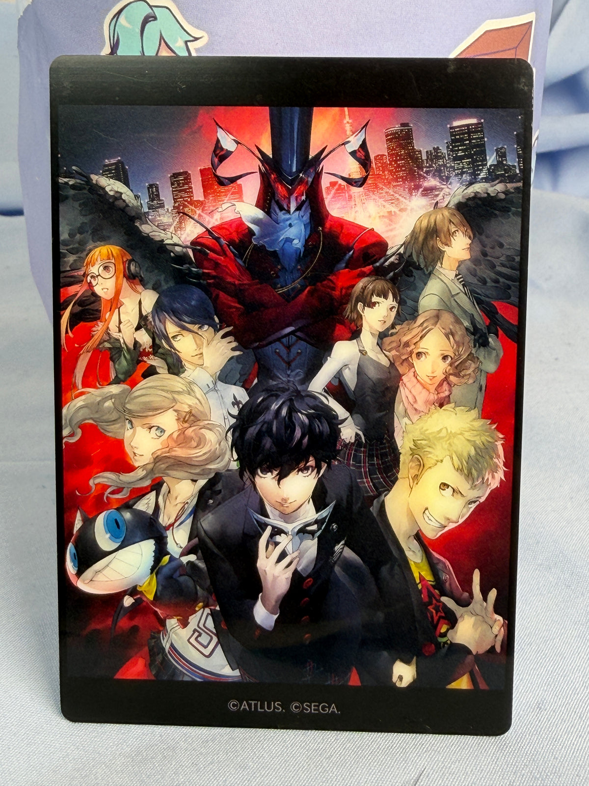 Persona 5 PS4 Boxart Trading Card Persona 30th Anniversary