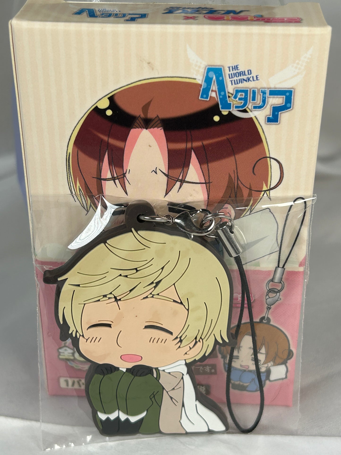 Russia ViVimus Rubber Keychain Hetalia The World Twinkle Deen Movic 2015
