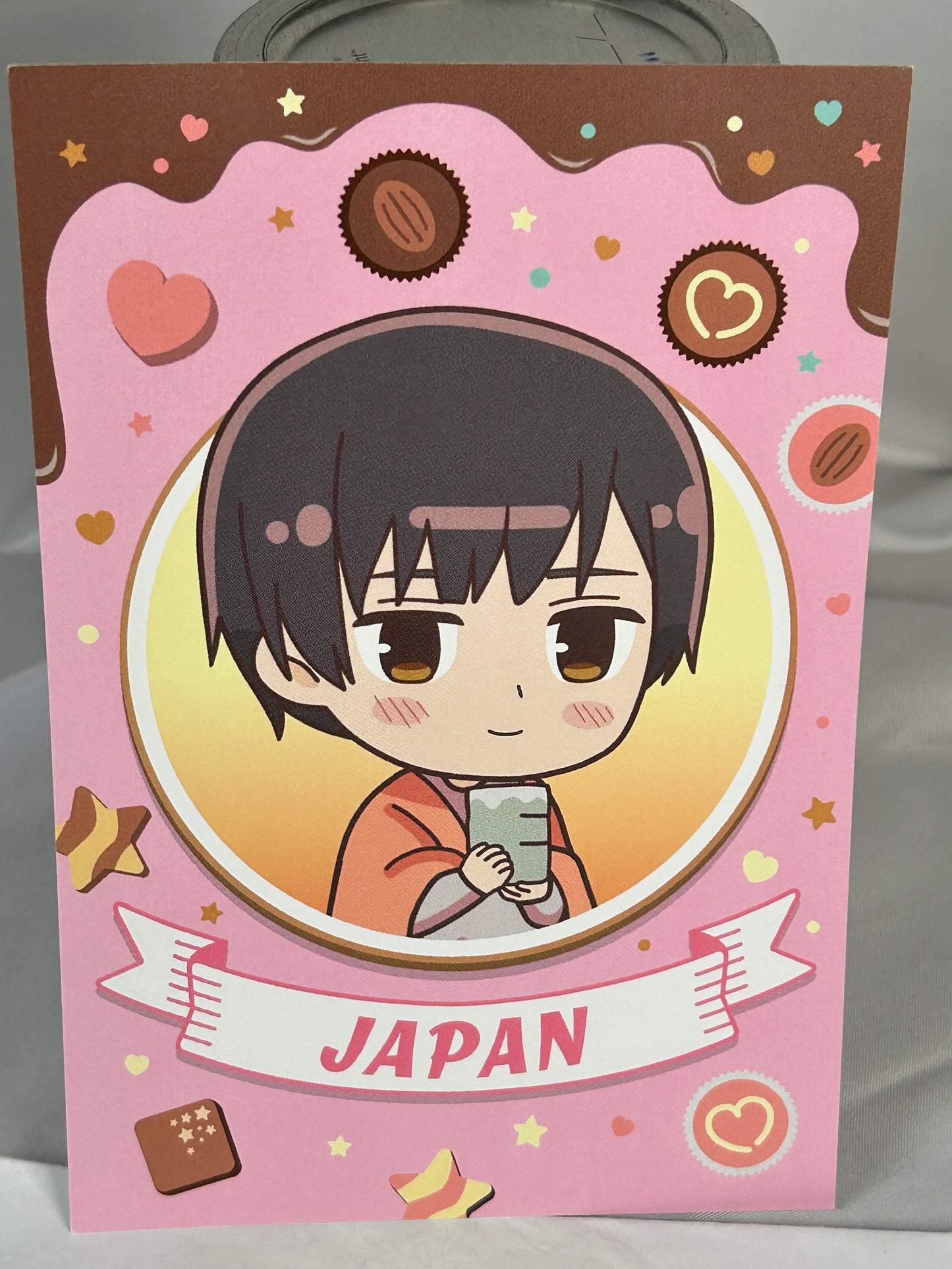 Japan Character Postcard Hetalia World Stars Gallery Collaboration Cafe