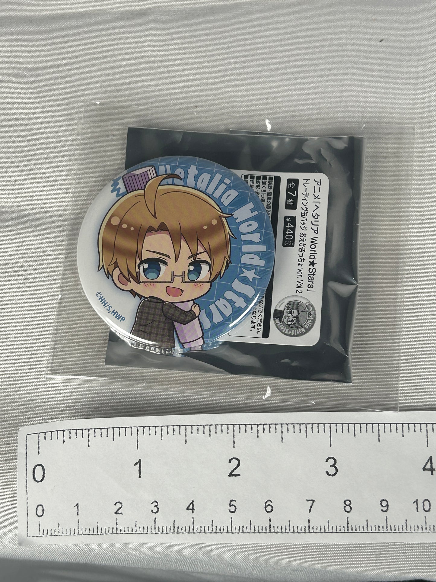 America Oekakiccho Button Can Badge Hetalia World Stars Vol 2