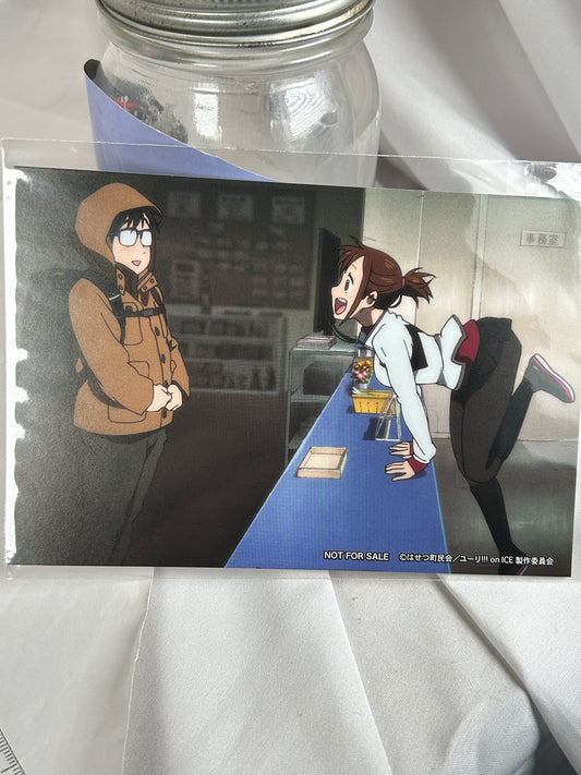 Katsuki Yuri Nishigori Yuuko Postcard Yuri On Ice