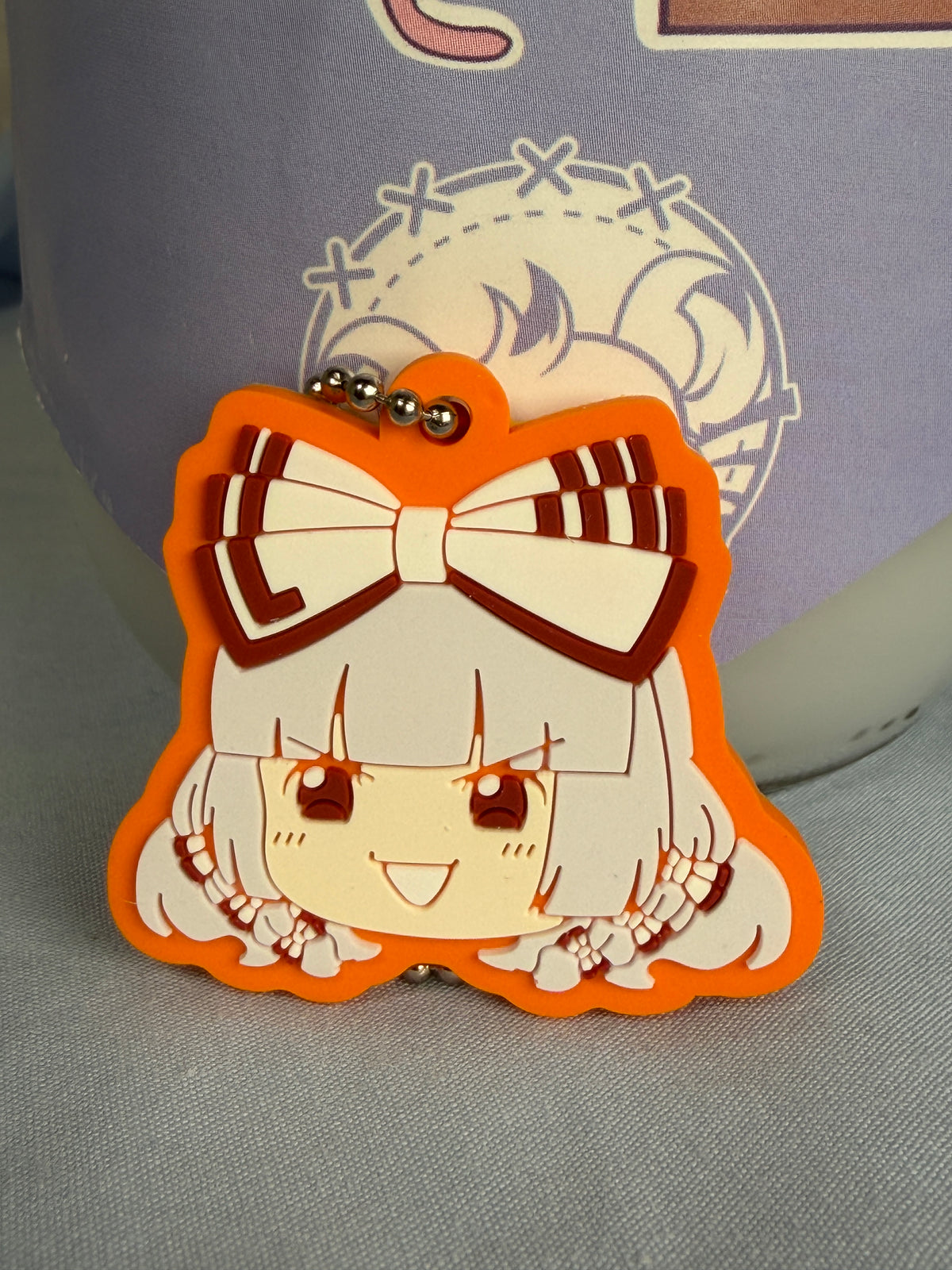 Fujiwara no Mokou Take it Easy! Rubber Keychain Vol 2 NIC Touhou Project