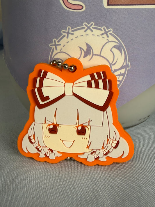 Fujiwara no Mokou Take it Easy! Rubber Keychain Vol 2 NIC Touhou Project
