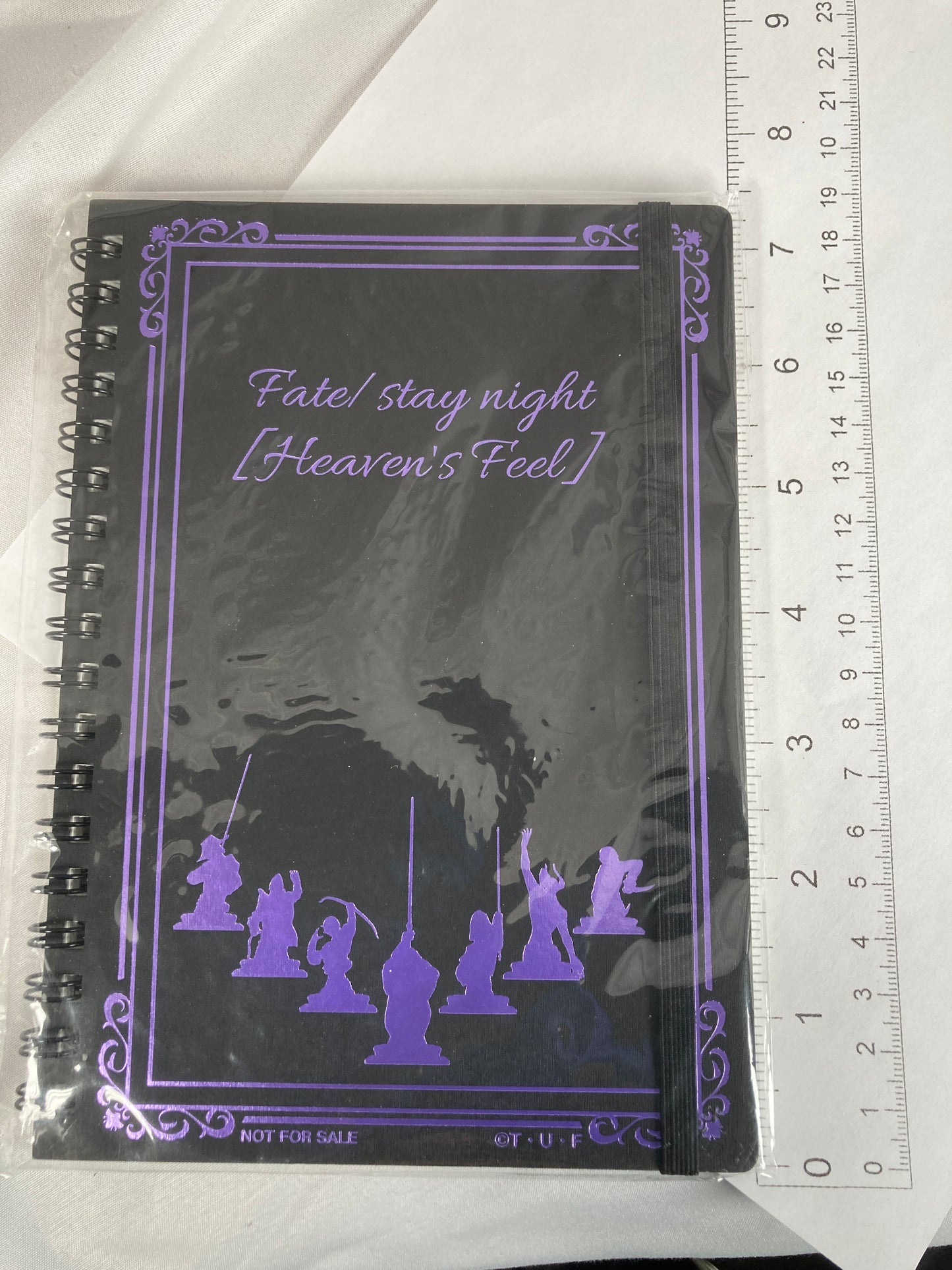 Fate Stay Night Heaven's Feel Black Notebook