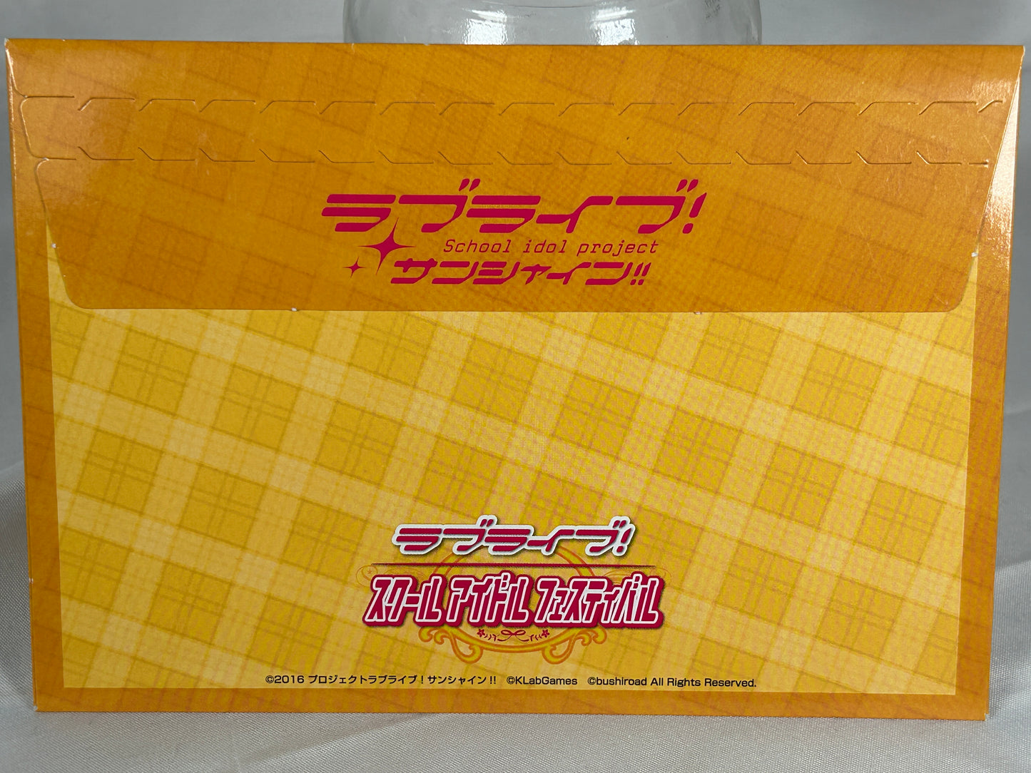 Orange Admission Invite Postcard Love Live Aqours Sunshine