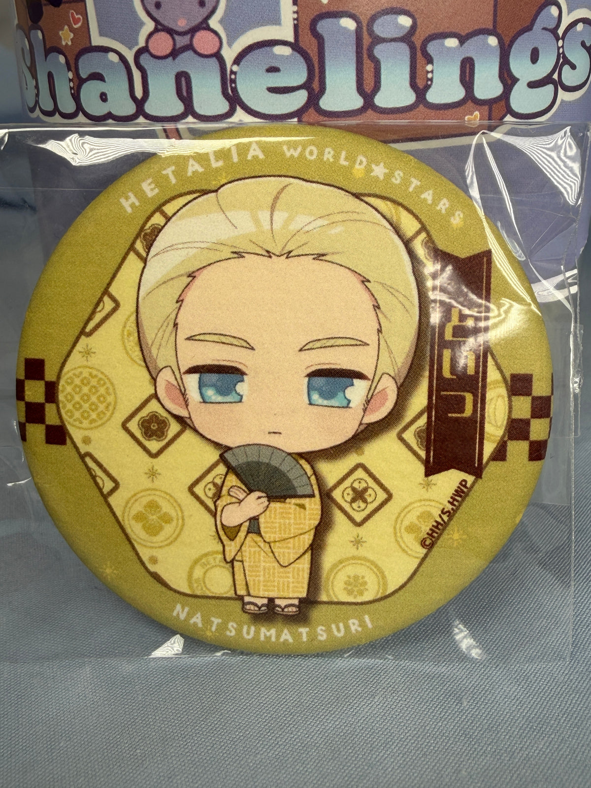 Germany Natsumatsuri Button Badge Hetalia World Stars 2024