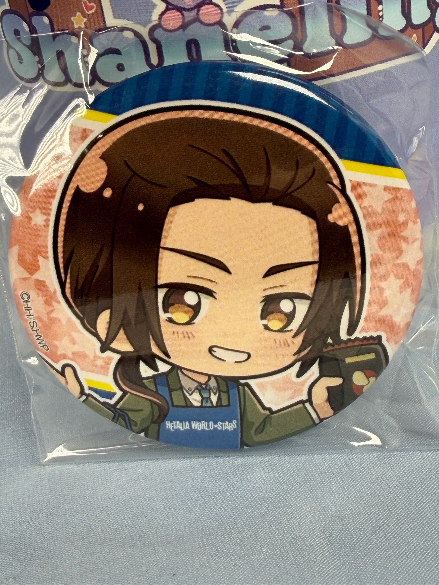 China Can Badge Hetalia World Stars x Village Vanguard Collaboration