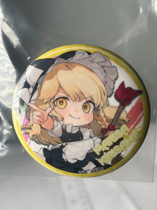 Marisa Kirisame Licensed Can Badge Touhou Project