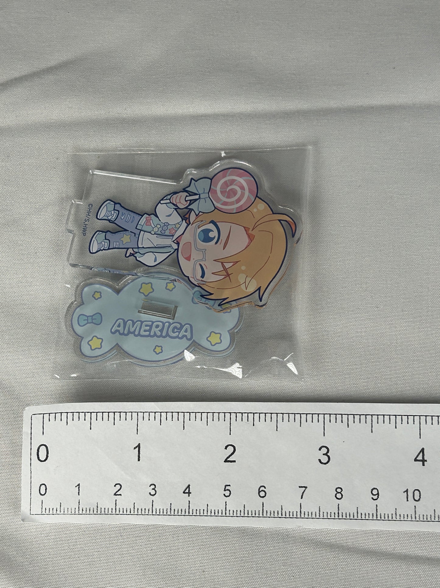 America Pastel Pop Candy Acrylic Stand Hetalia World Stars Mixx Garden