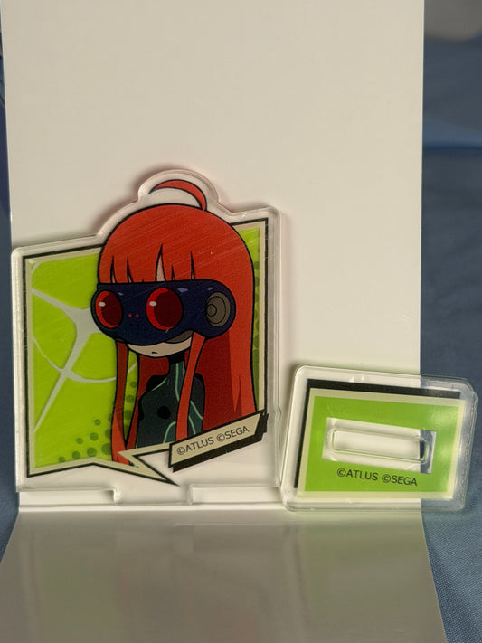Futaba Sakura Oracle Gachapon Acrylic Stand Persona 5 Tactica