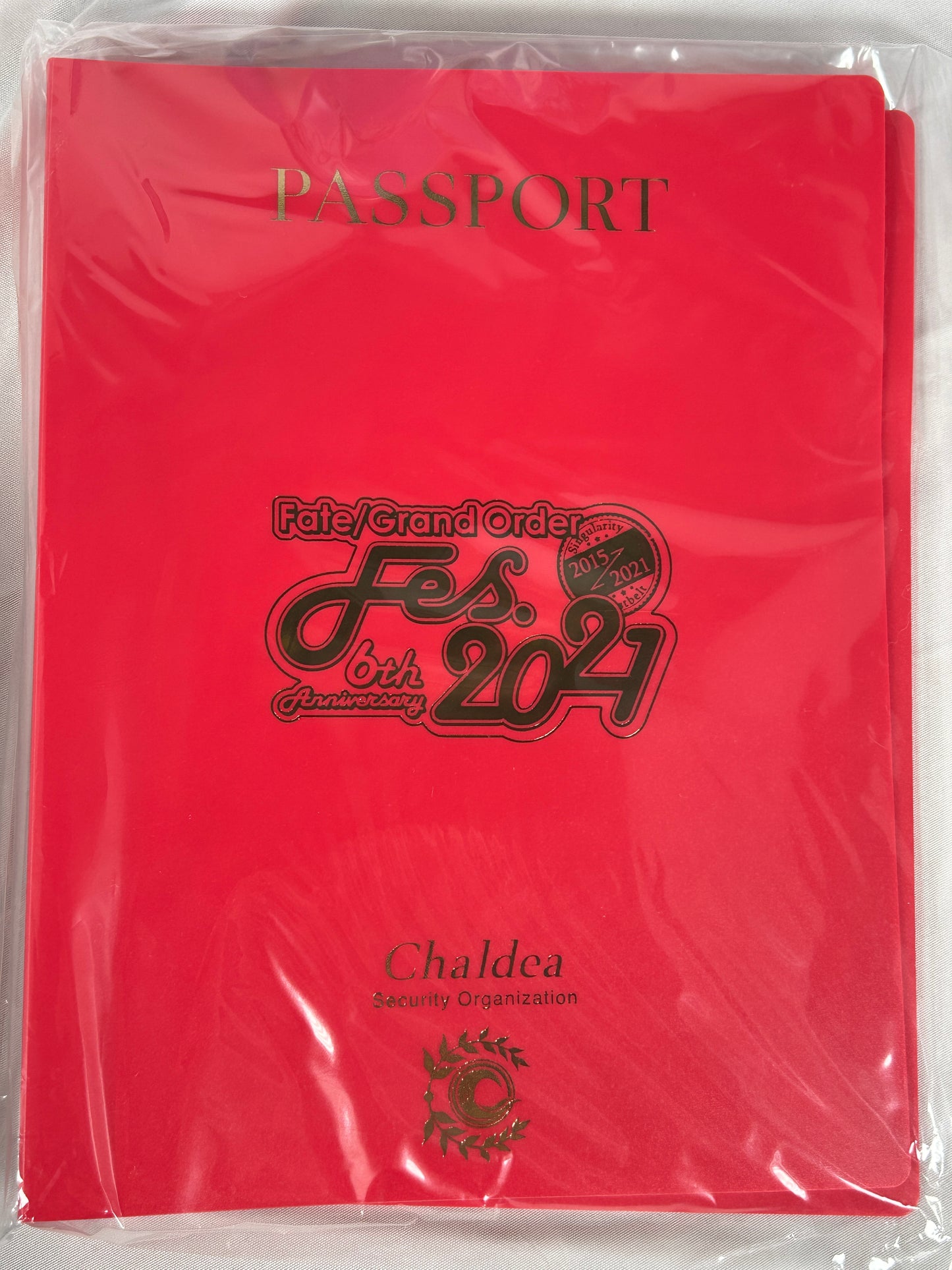 Fate Grand Order Fes 2021 6th Anniversary Passport Mini Binder