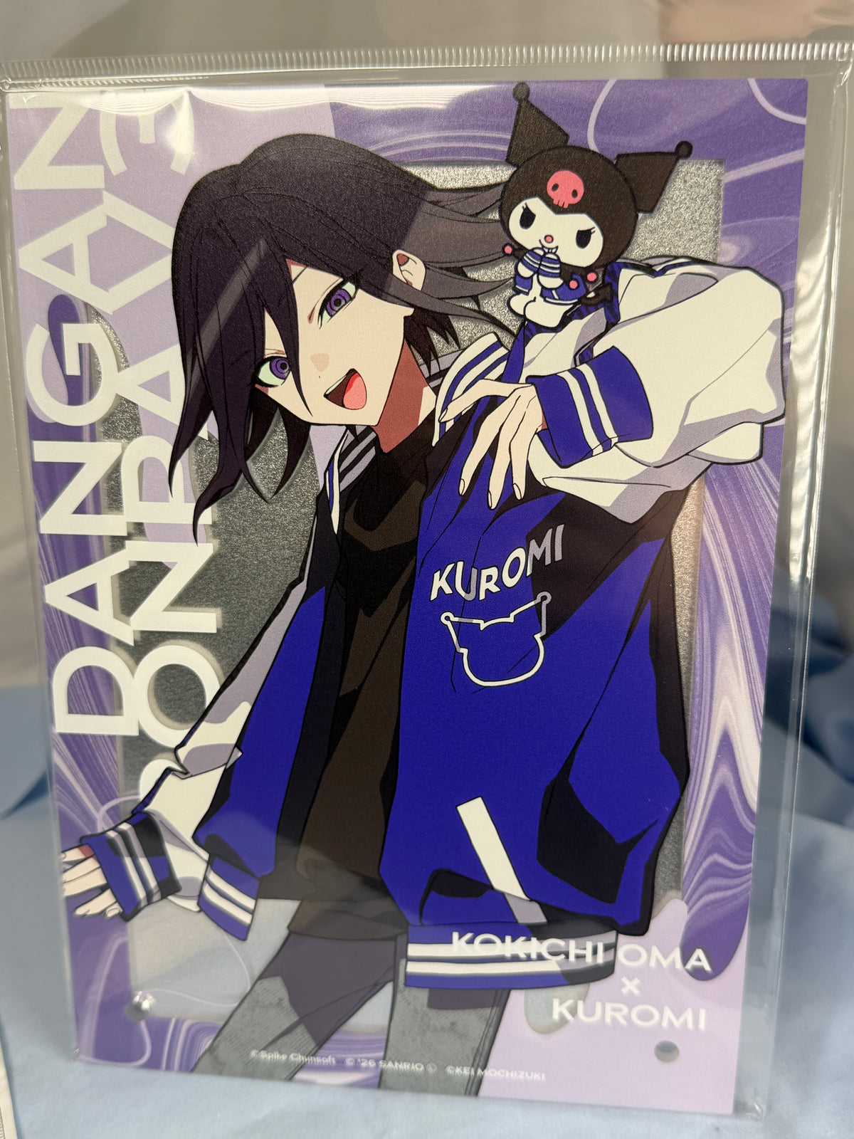 Kokichi Oma Kuromi Large Acrylic Stand Danganronpa V3 x Sanrio Vol 1