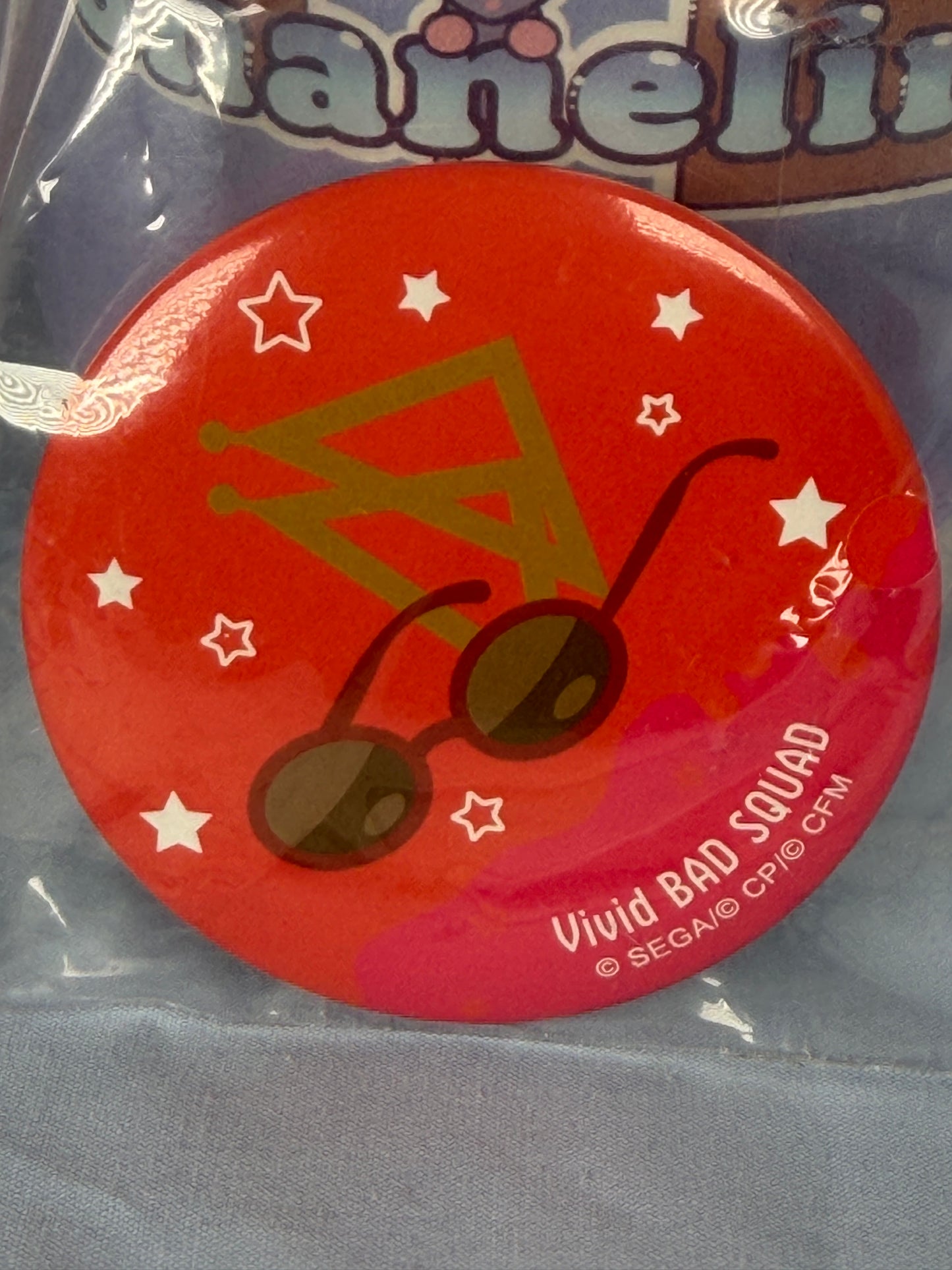 Meiko Sunglasses Vivid BAD Squad Can Badge Pin Project Sekai Vol. 2 SEGA Kuji