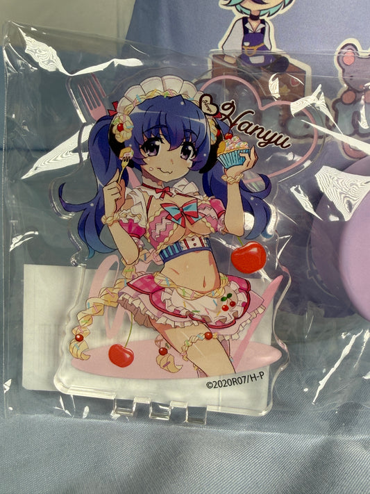 Hanyuu Bottle Lid Acrylic Higurashi When They Cry Moe Moe Café Lottery Prize D