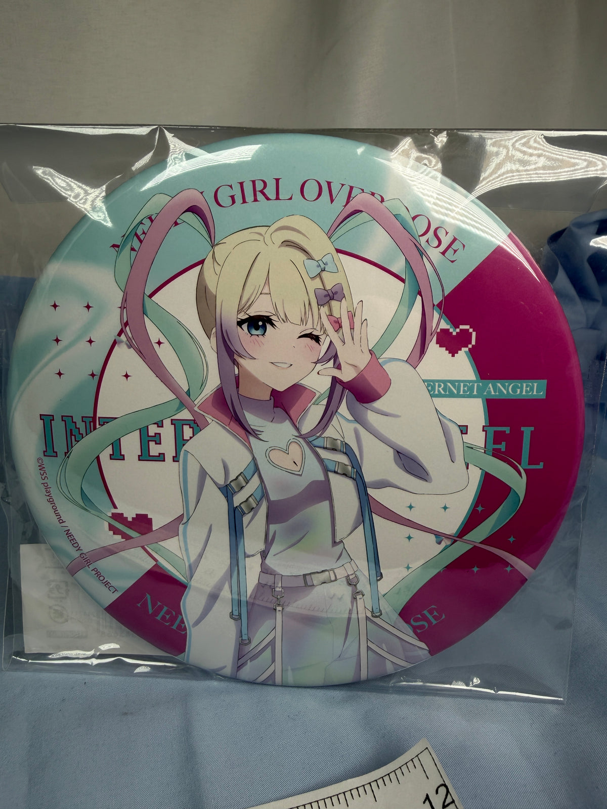 KAngel Tactical Outfit Large Can Badge Pin Needy Streamer Overload Arma Bianca