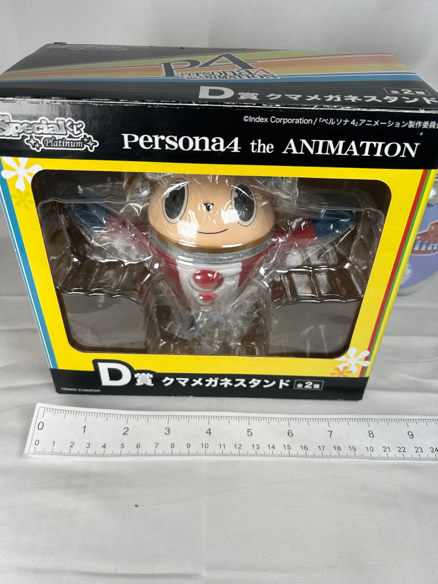 Teddie Glasses Stand Figure Persona 4 The Animation Special Lottery D Prize