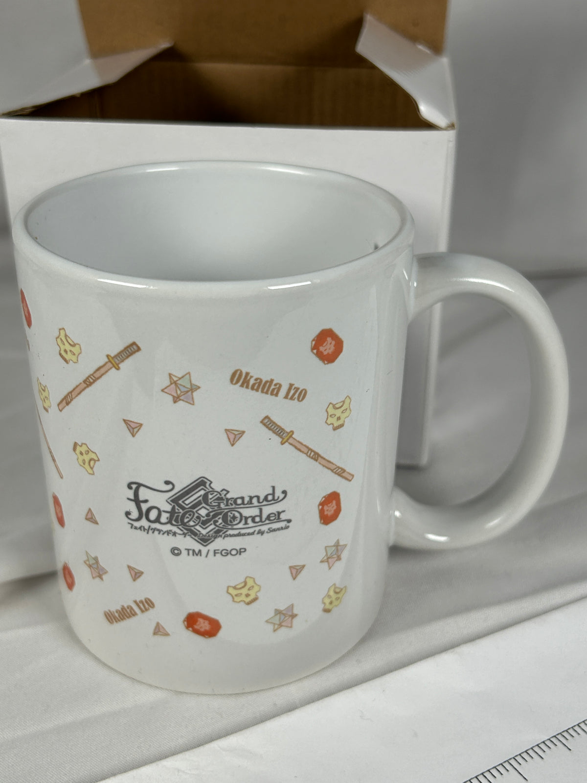 Okada Izo Ceramic Mug Fate Grand Order x Sanrio