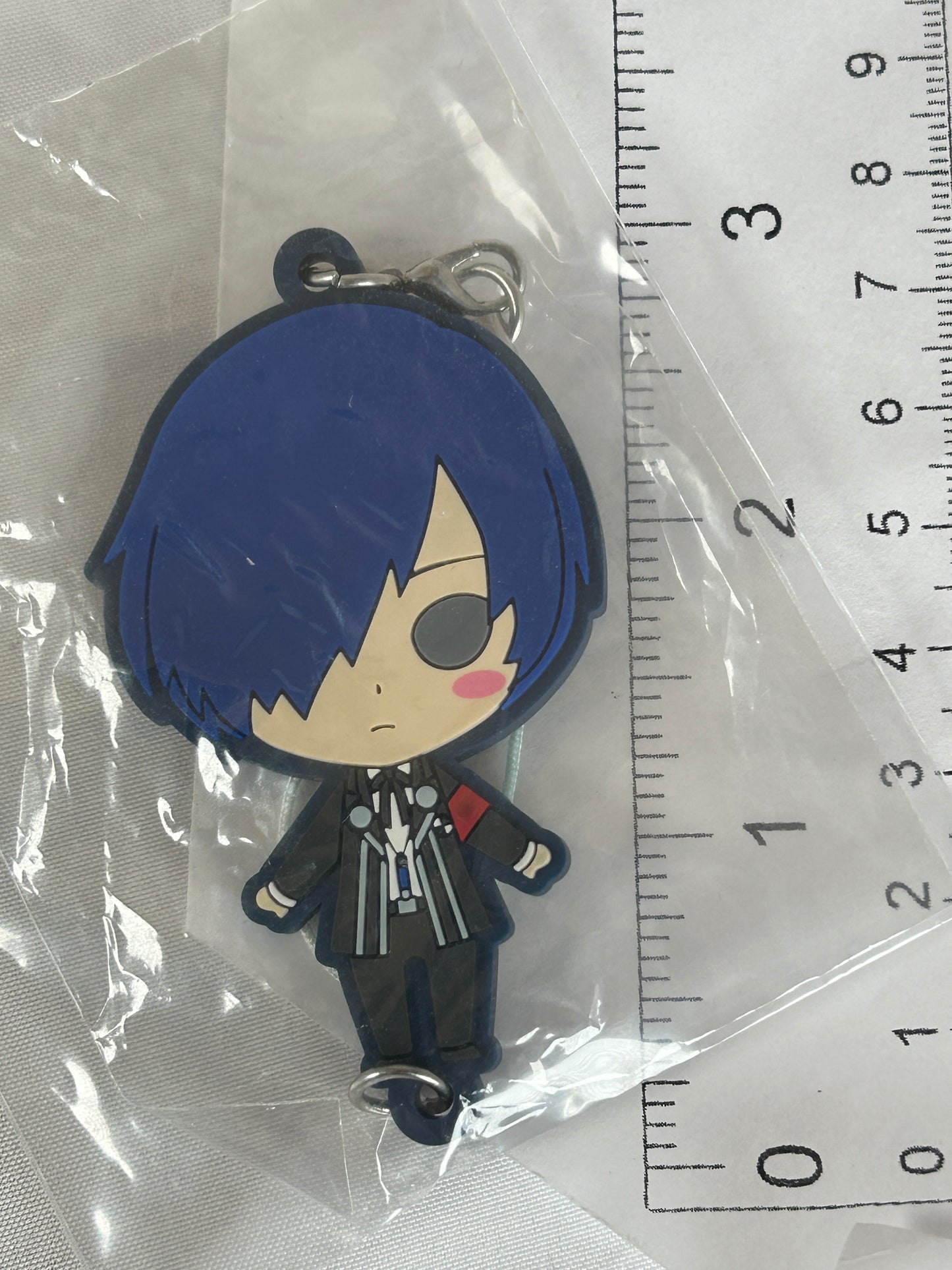 Makoto Yuki Protagonist Rubber Strap Keychain Persona 3 The Movie 1