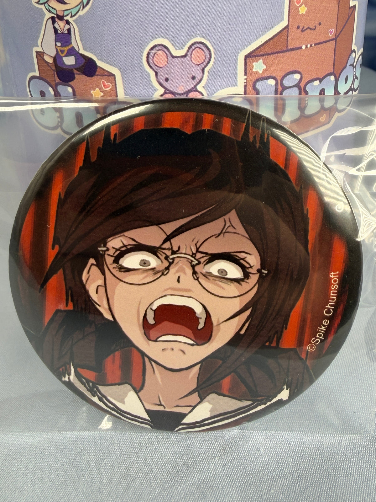 Toko Fukawa Despair Can Badge Pin Danganronpa Vol 1