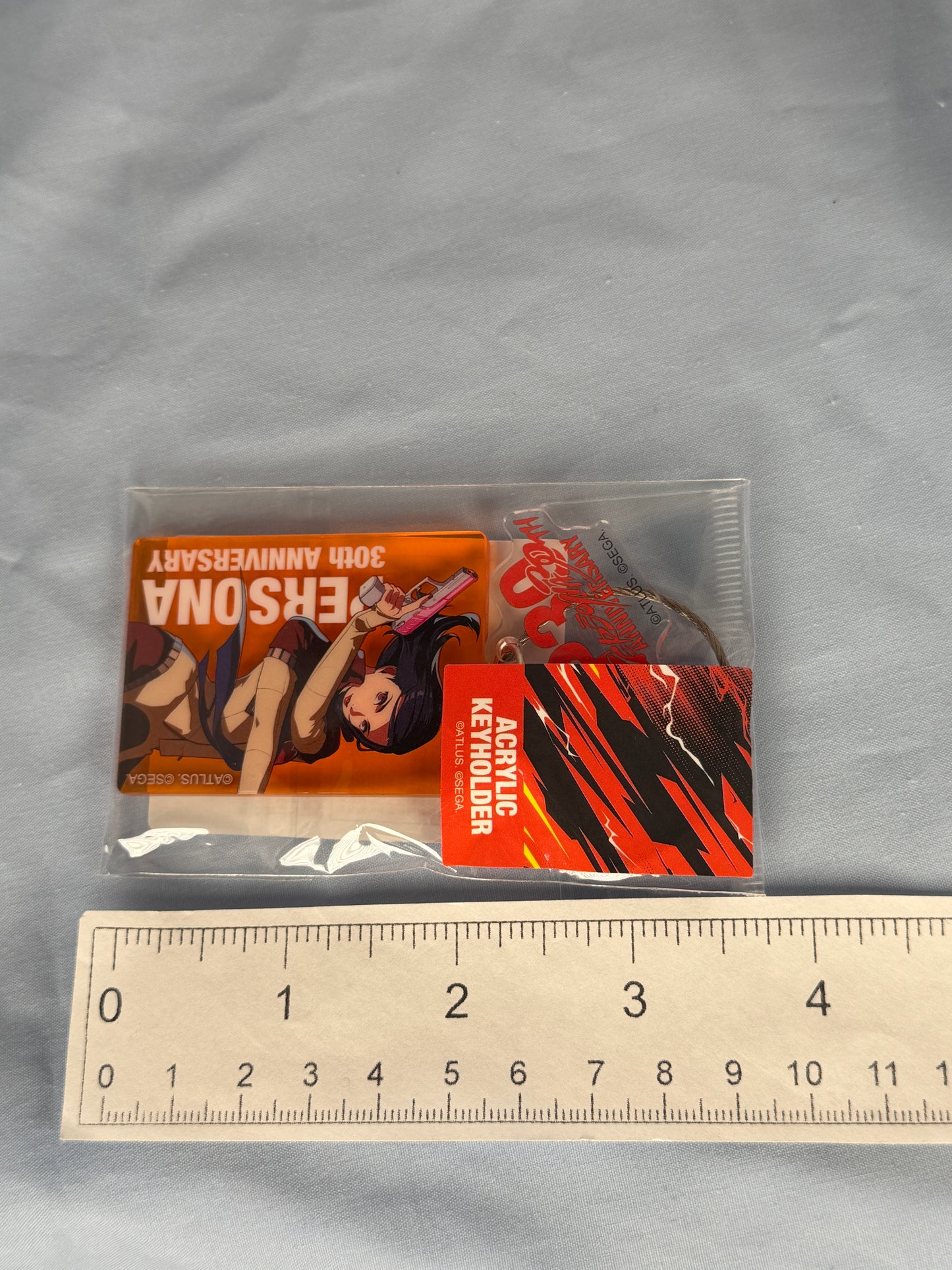 Maya Amano Acrylic Keychain Persona 2 Eternal Punishment 30th Anniversary KV