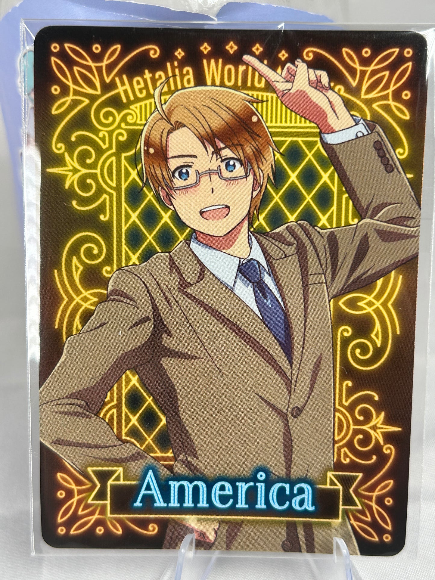 America Neon Collection Card Hetalia World Stars